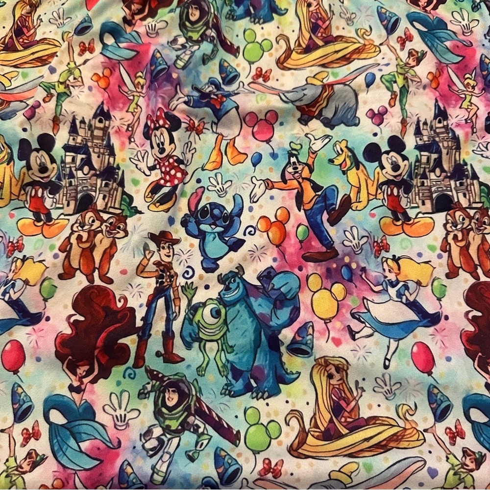 Disney Character Flutter Sleeve Casual Sundress - Picture 2 of 7